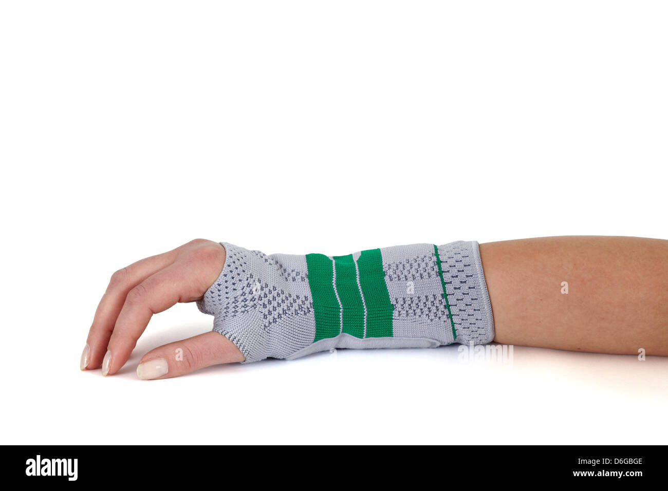 Carpal tunnel computer brace Cut Out Stock Images & Pictures Alamy