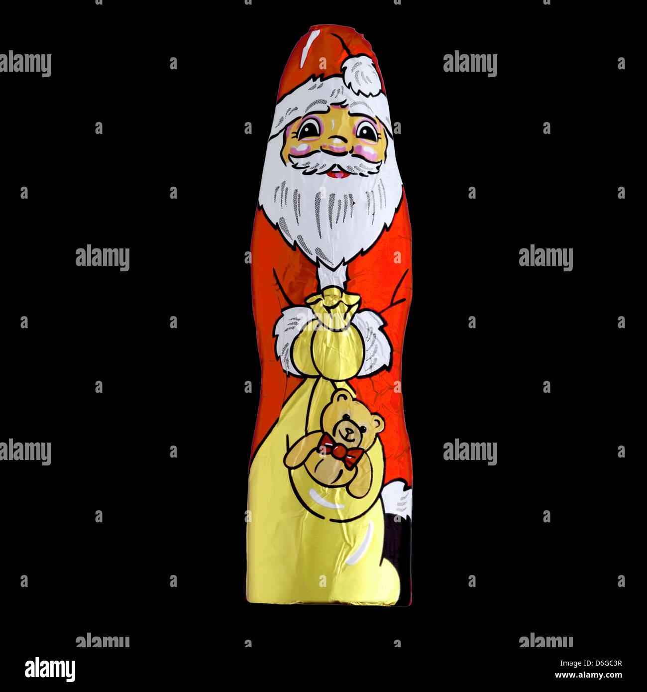 Lindt milk chocolate father christmas hi-res stock photography and