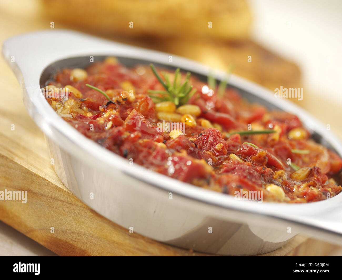 Tomato Bake Stock Photo
