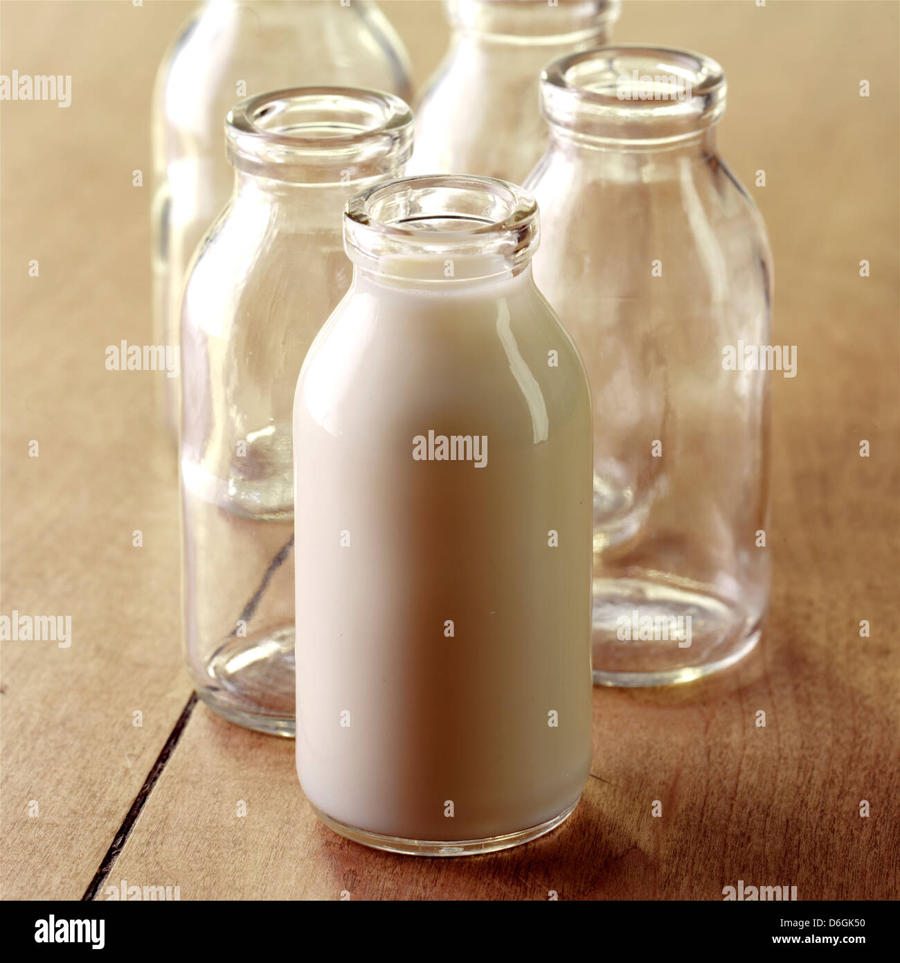 Full empty milk bottles hires stock photography and images Alamy