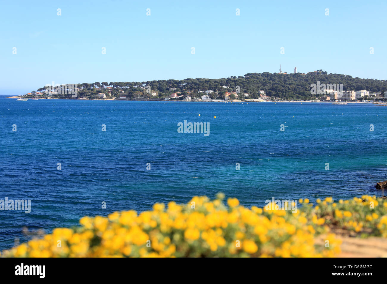 The Cap d'Antibes in the AlpesMAritimes Stock Photo Alamy