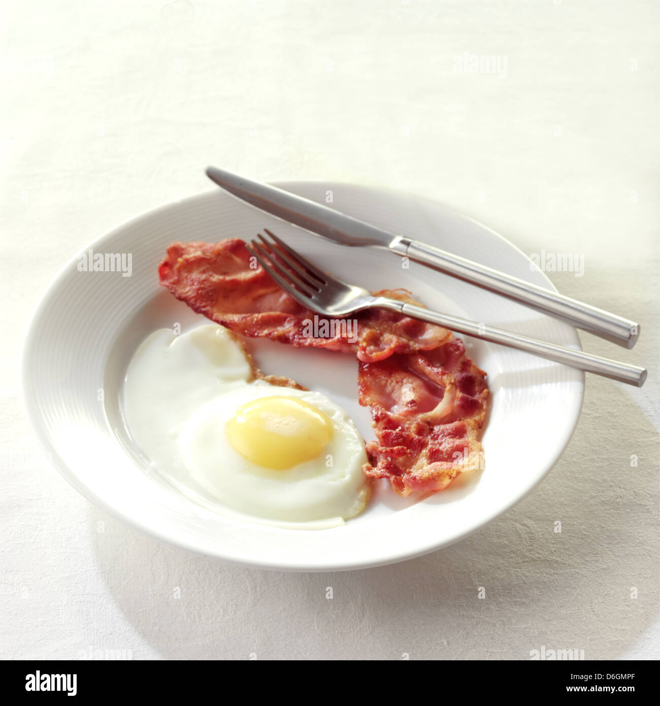 Bacon and Eggs Stock Photo - Alamy