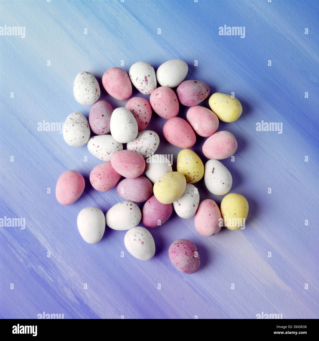 Chocolate mini eggs Stock Photo - Alamy