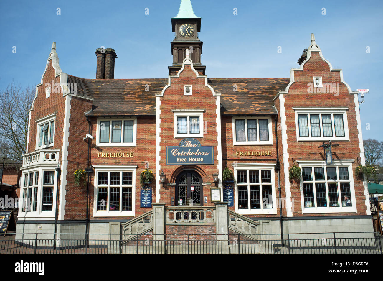 The Cricketers pub Ipswich, Suffolk, UK Stock Photo Alamy