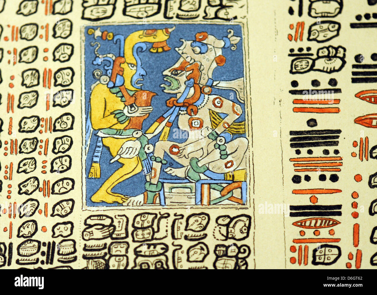 Maya codex hi-res stock photography and images - Alamy