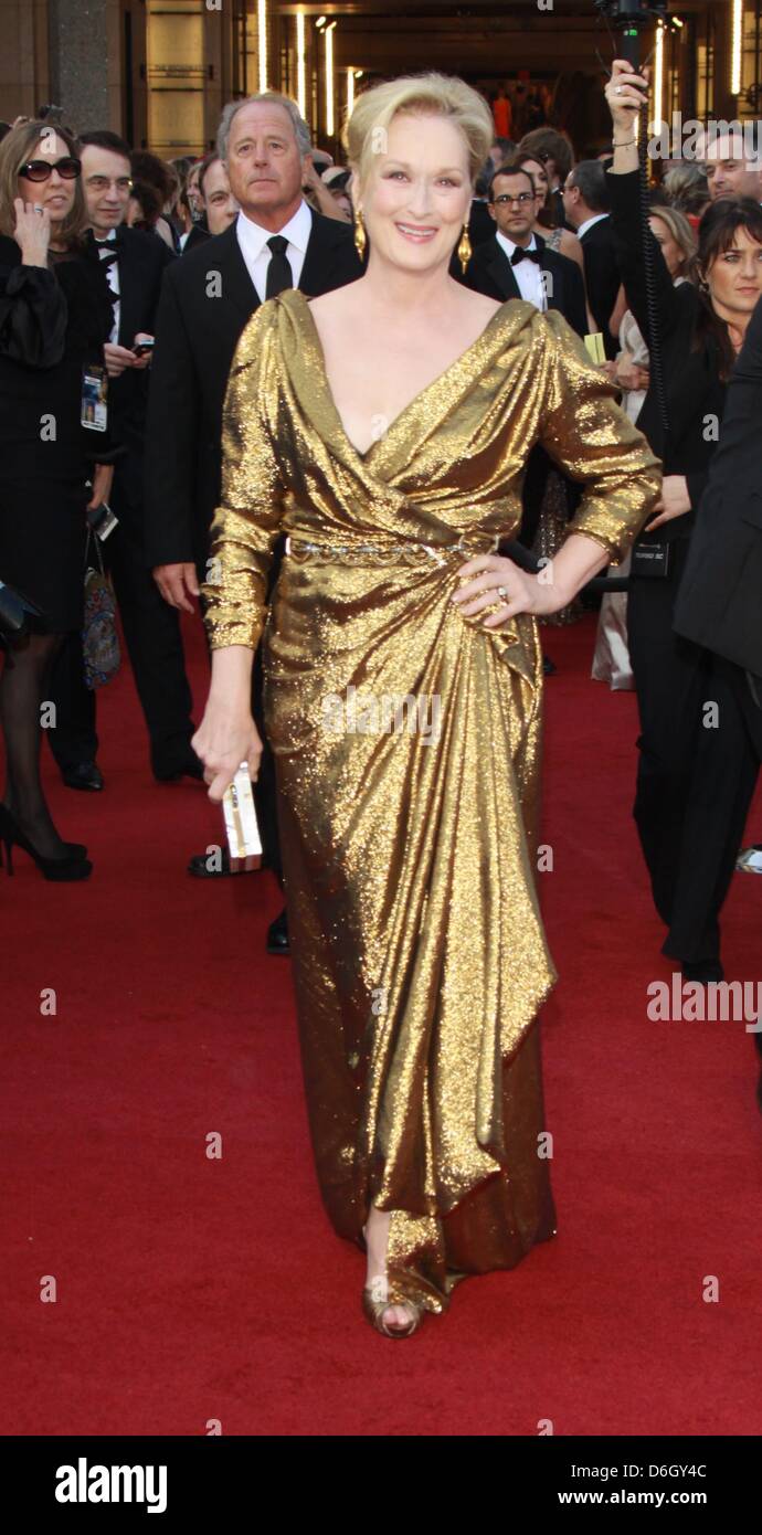 US actress Meryl Streep arrives at the 84th Annual Academy Awards aka