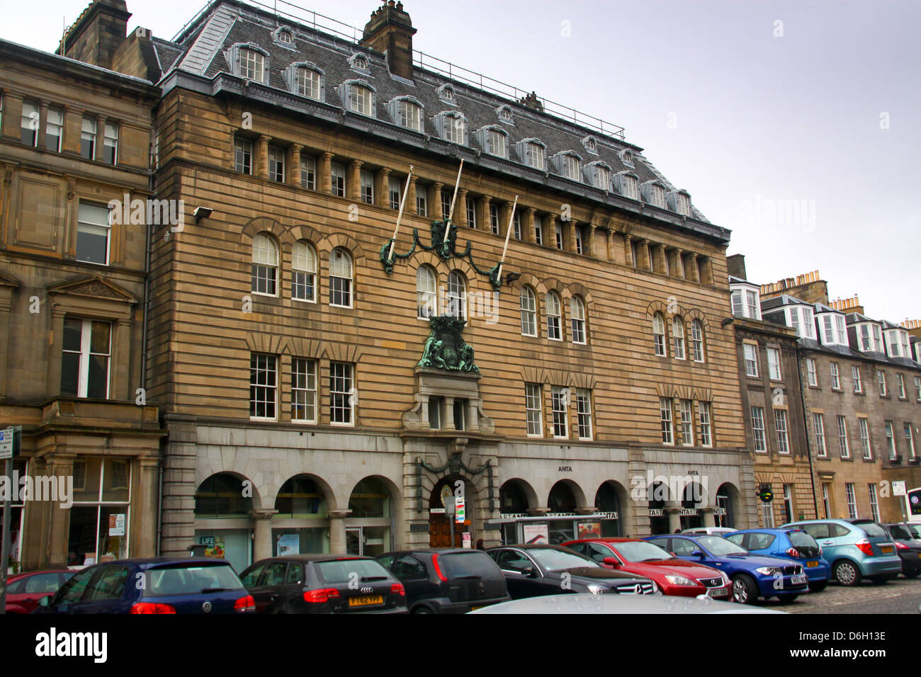Church of Scotland Head Office building Street Edinburgh Stock Photo Alamy