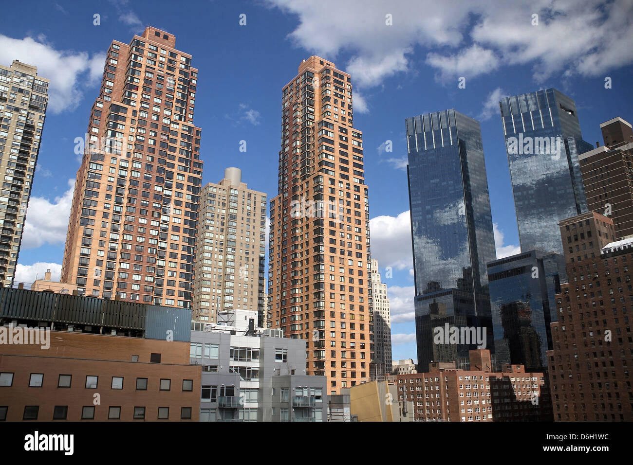 Skyscrapers in Midtown Manhattan, New York City Stock Photo - Alamy