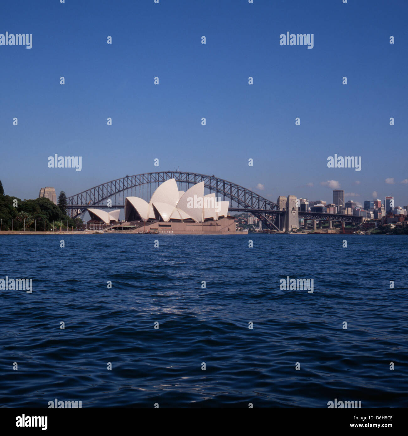 Oper von Sydney Ansichtskarte Australien Harbour Bridge und Circular Quai 