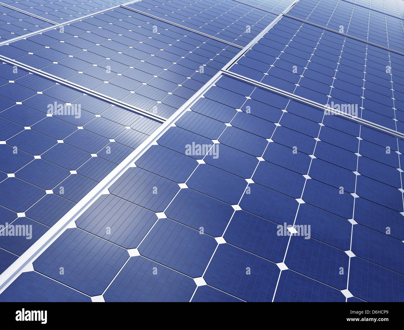 Solar energy, artwork Stock Photo