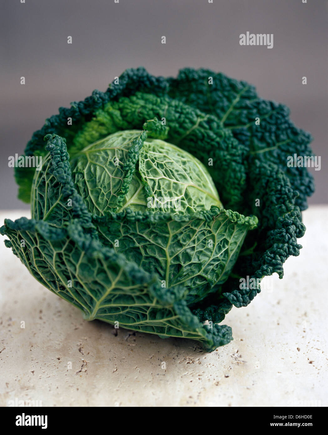 Savoy cabbage, uncooked Stock Photo Alamy