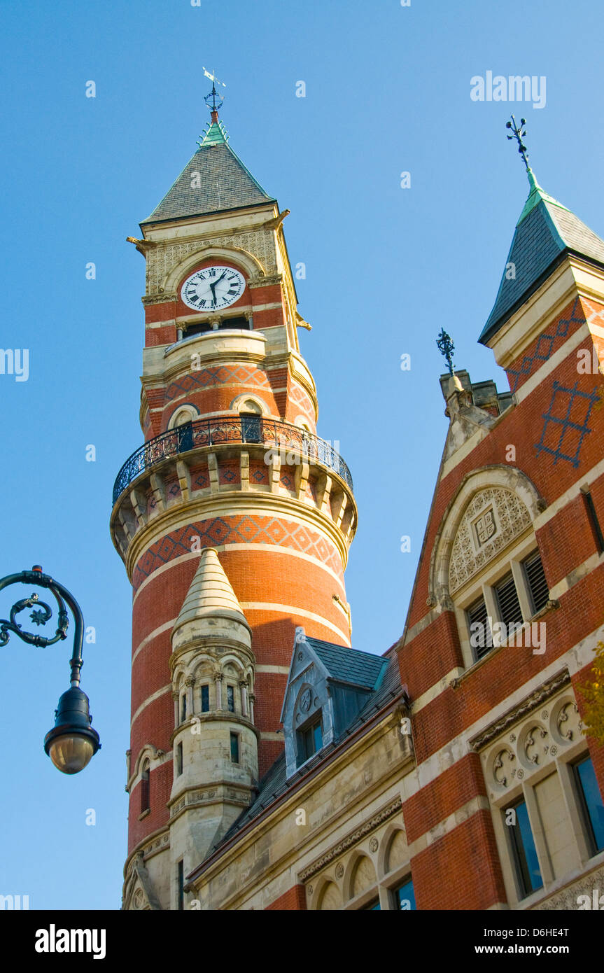 clocktower steeple NYC New York City Stock Photo - Alamy