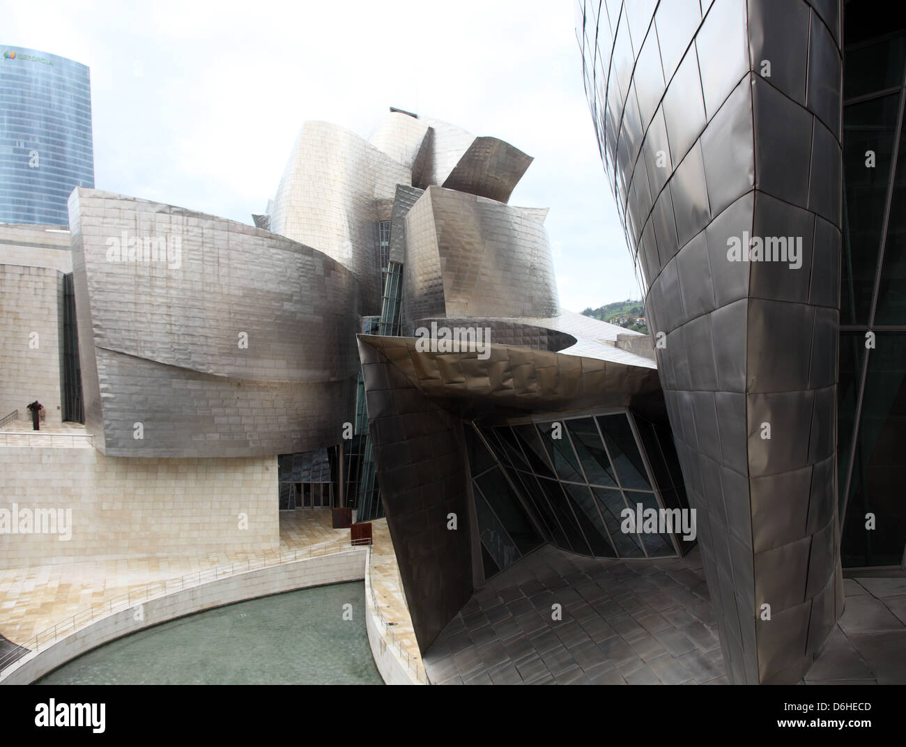 Guggenheim Museum by Frank Gehry Bilbao, Spain Stock Photo