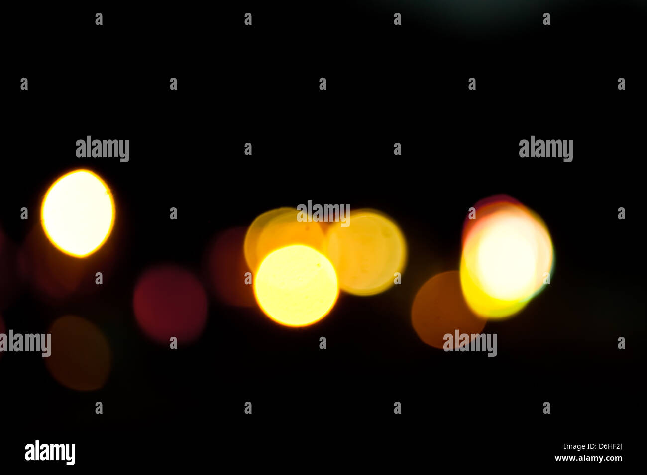 The abstract of colorful light bokeh background Stock Photo - Alamy