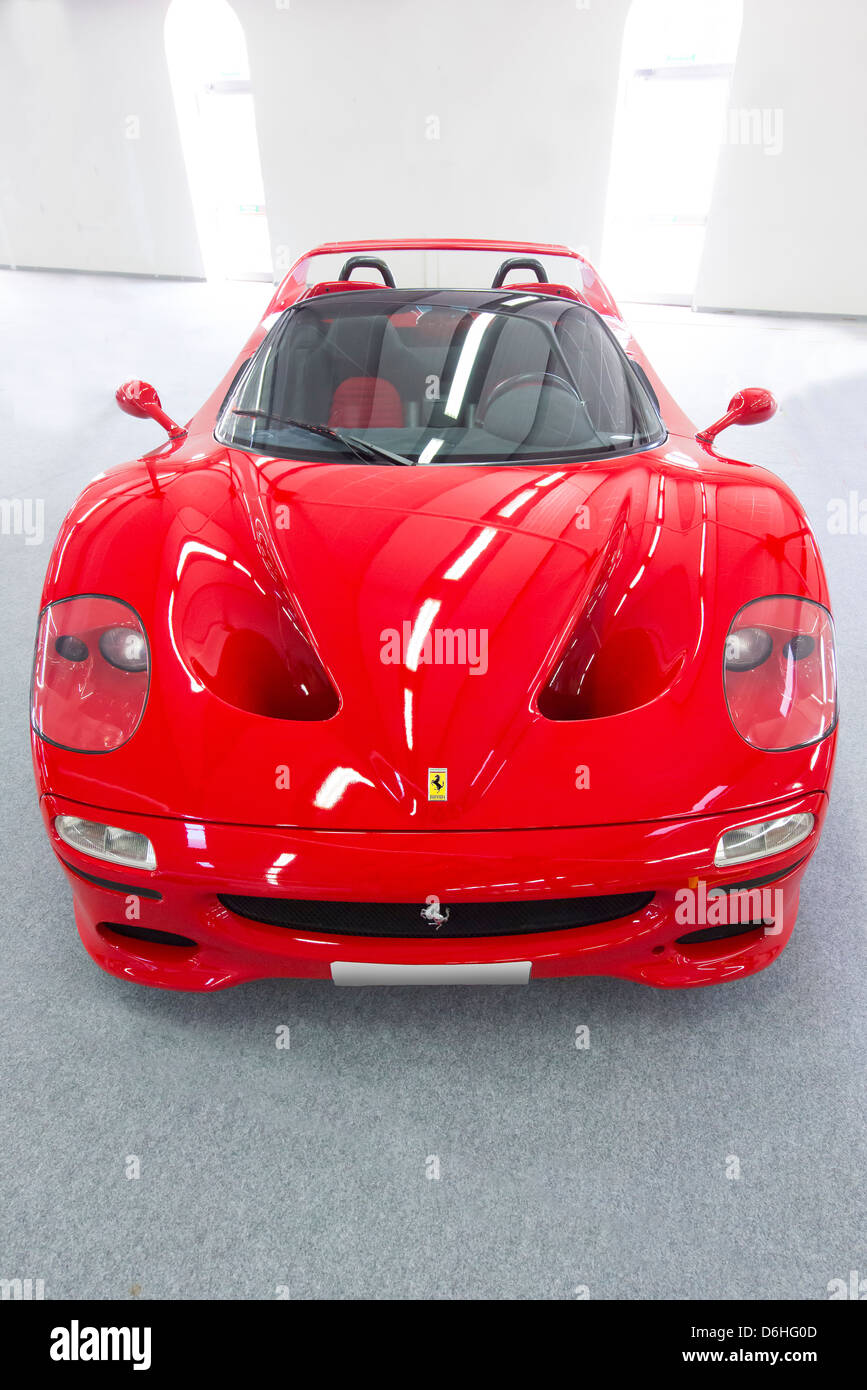 A carticular of  Ferrari sport car Stock Photo