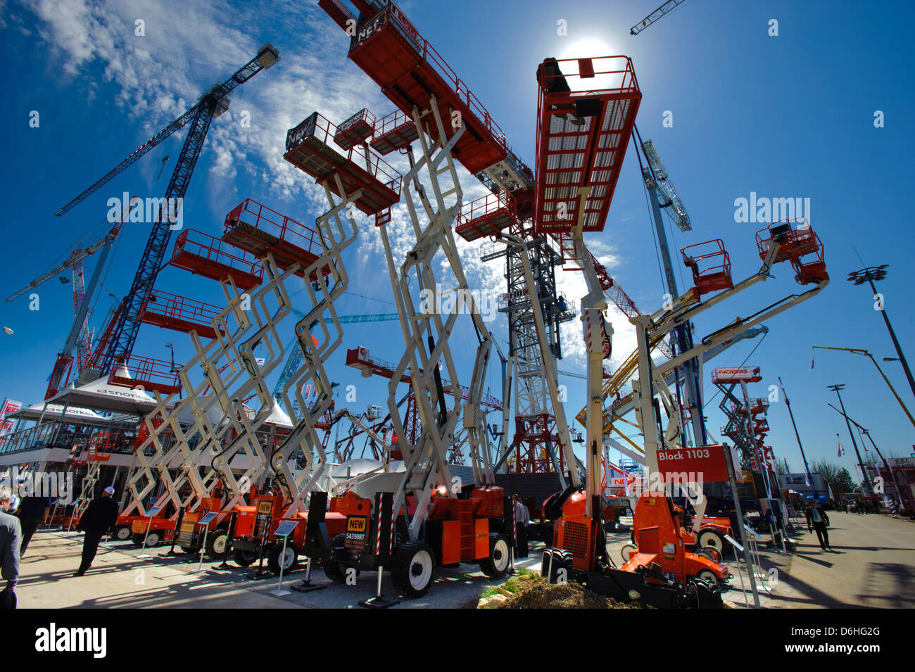 the world biggest trade fair for building machines, titled BAUMA 2013
