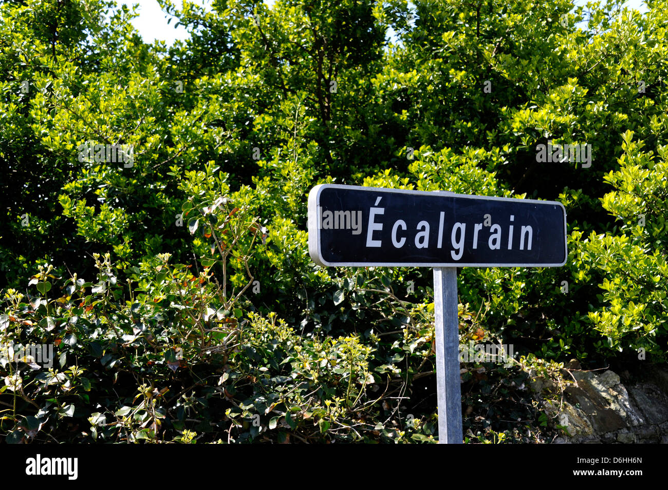Ecalgrain bay,Manche,Basse-Normandie,Cotentin,France Stock Photo