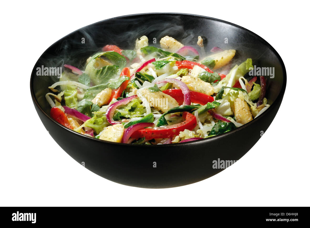 Thai veg stir fry Stock Photo - Alamy