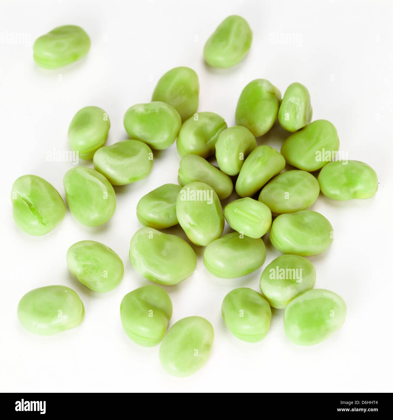 Frozen Broad Beans Stock Photo Alamy