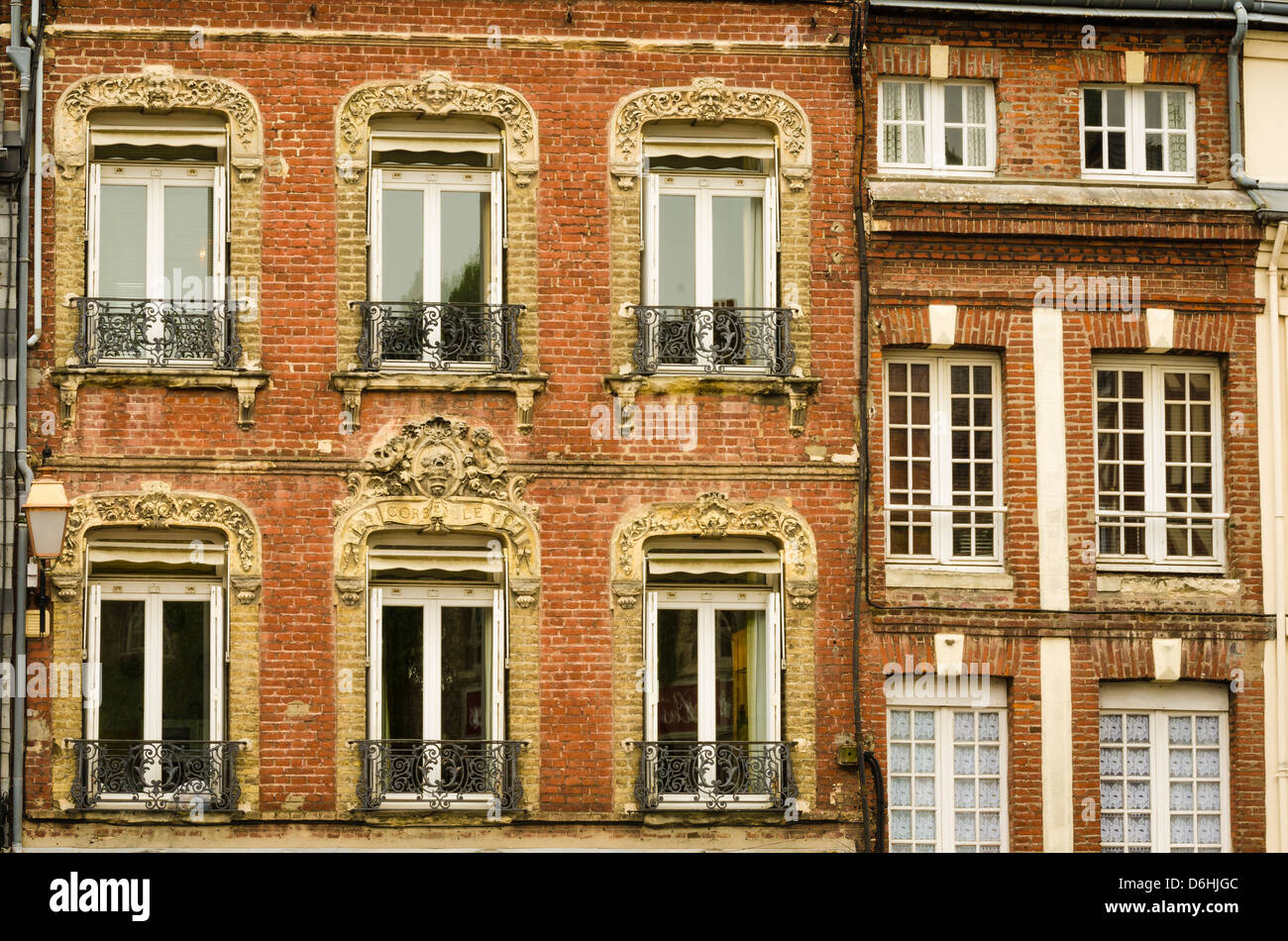 Shops and galleries, Honfleur, Normandy, France Stock Photo Alamy