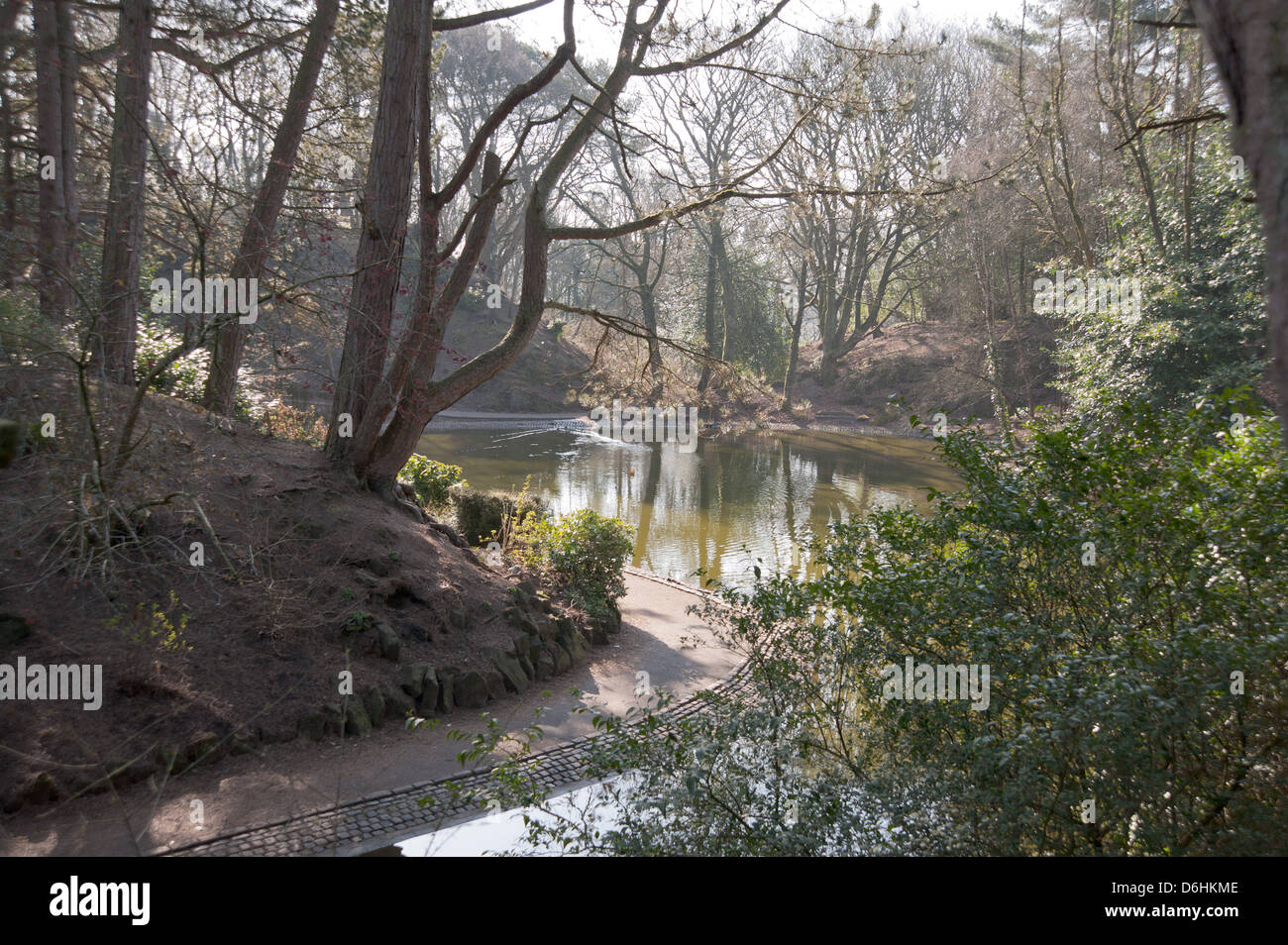 Williamson Park, Lancaster Stock Photo Alamy