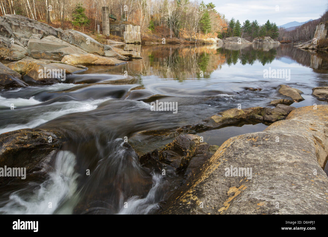 Pemigewasset River in Woodstock, New Hampshire USA Stock Photo Alamy