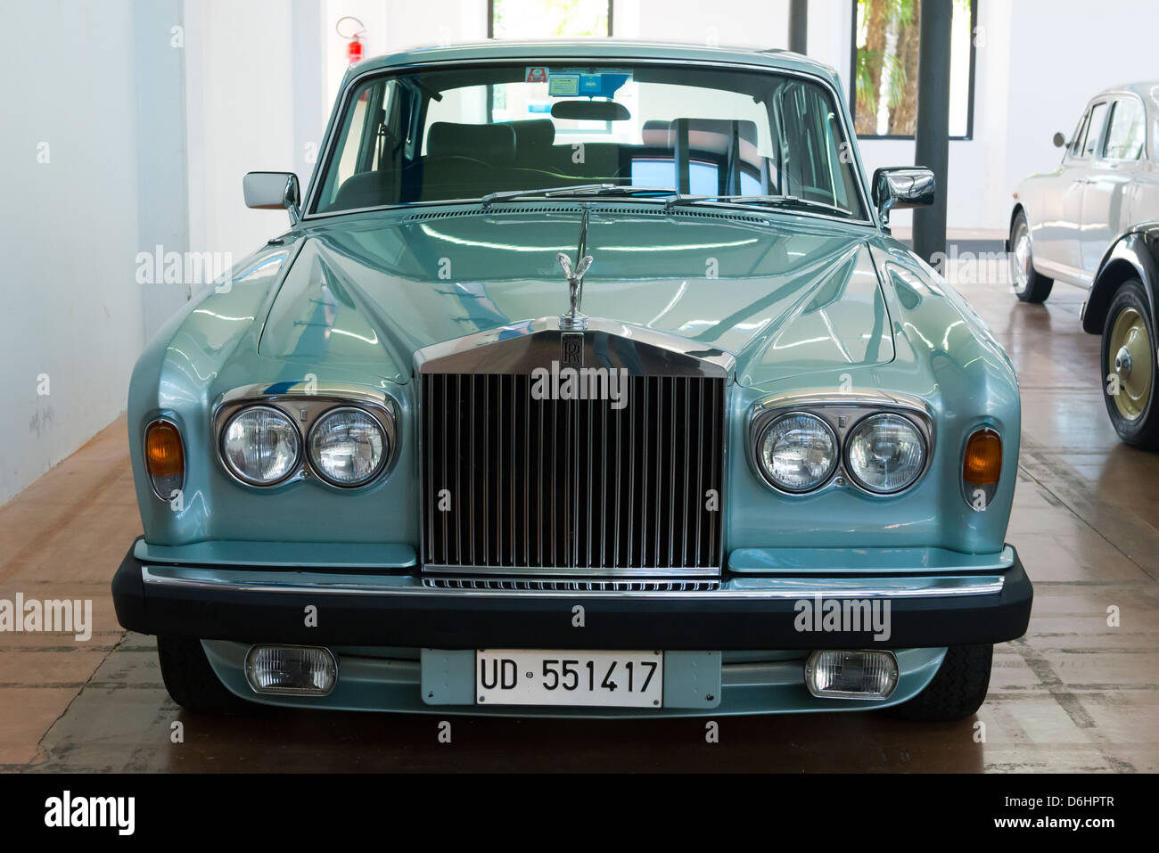 A view of Rolls Royce Silver shadow II car Stock Photo