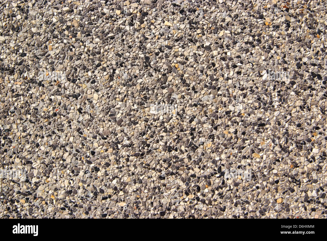 Wash gravel texture of wall Pattern background. Stock Photo