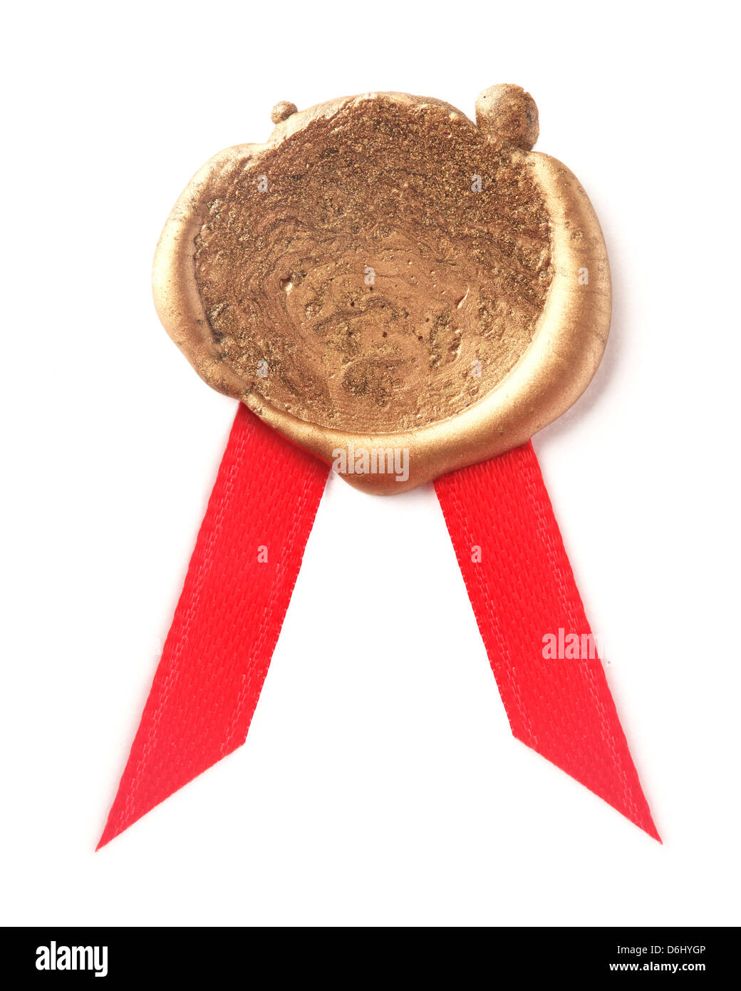 Blank Gold Wax Seal Stock Photo - Download Image Now - Postage