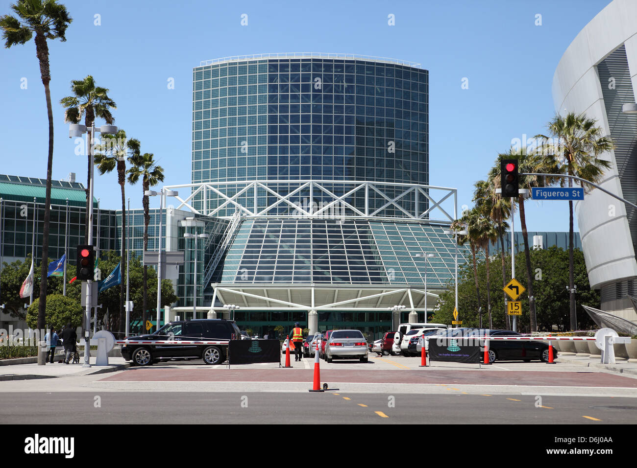 LOS ANGELES, CALIFORNIA, USA - April 16, 2013 - The Convention Center in Downtown Los Angeles on April 16, 2013. Stock Photo