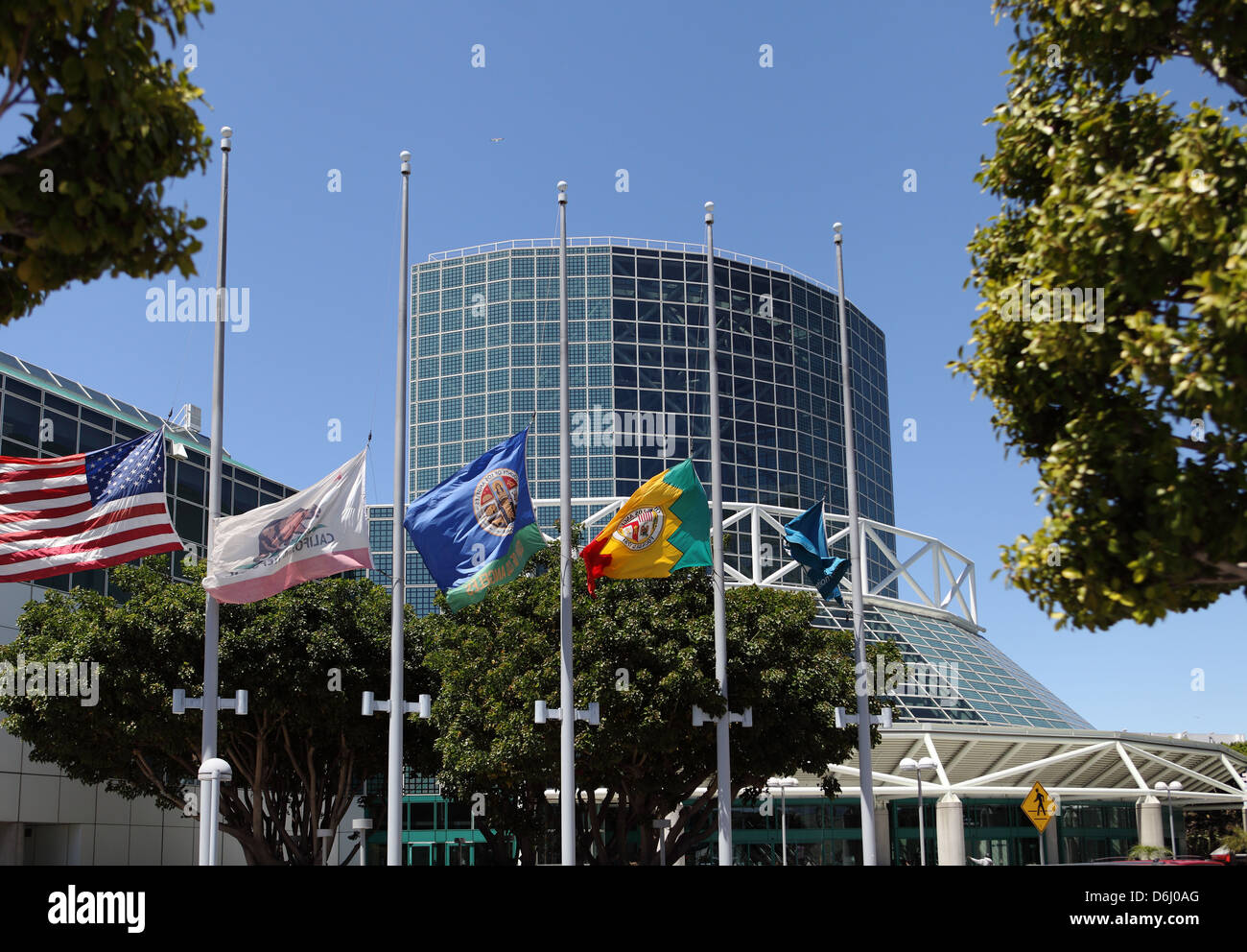 LOS ANGELES, CALIFORNIA, USA - April 16, 2013 - The Convention Center in Downtown Los Angeles on April 16, 2013. Stock Photo