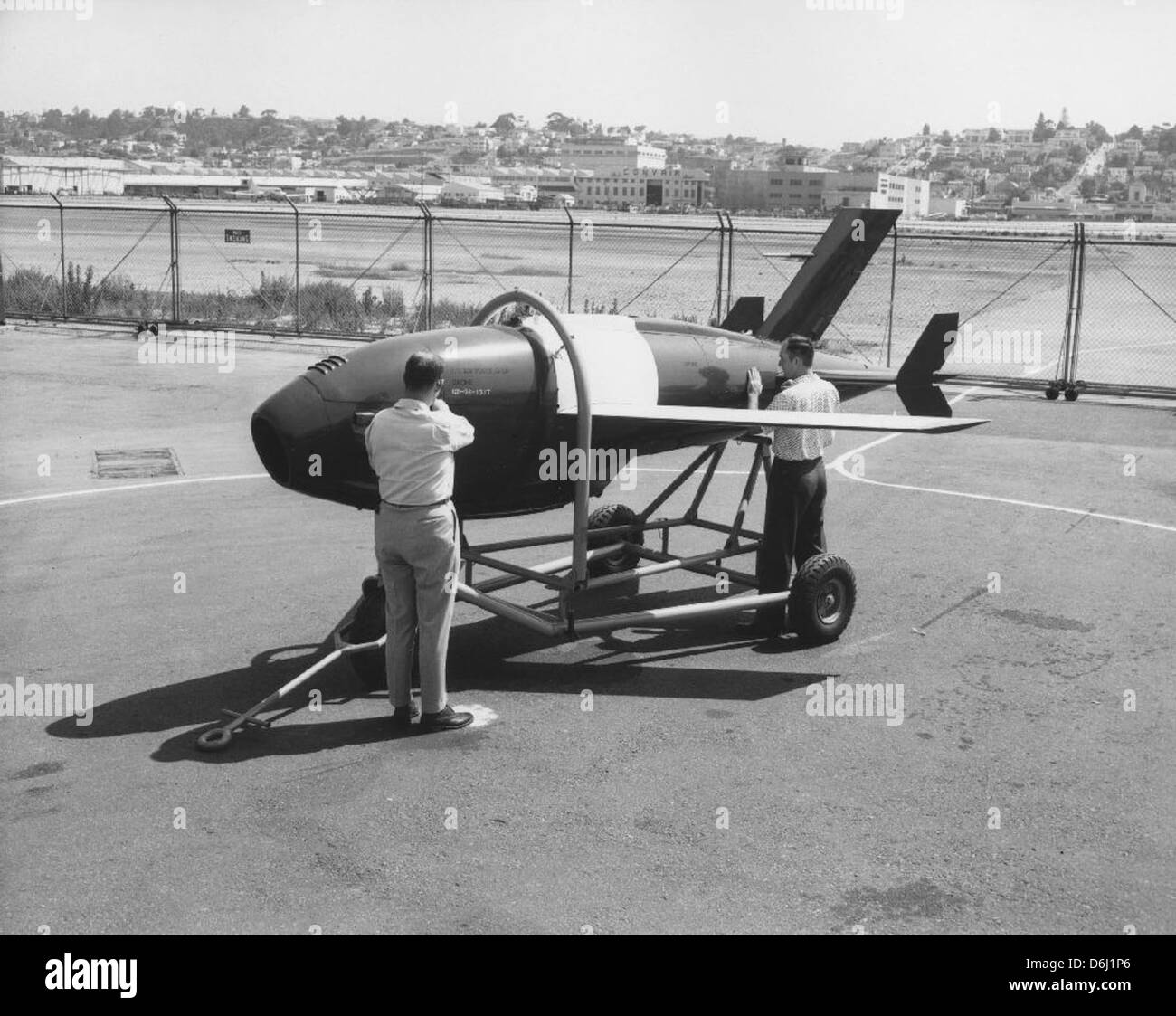 The Ryan Firebee, a remotely piloted vehicle developed in the 1950s ...