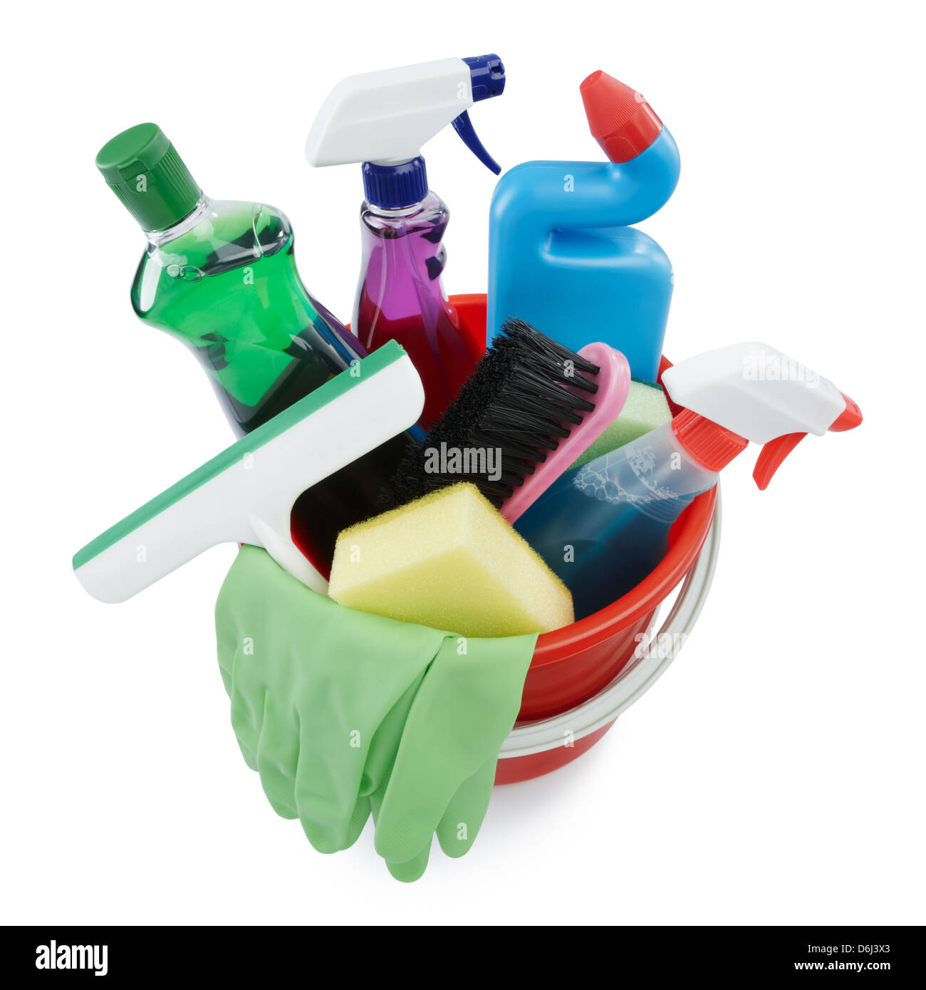 Cleaning Tools in Bucket