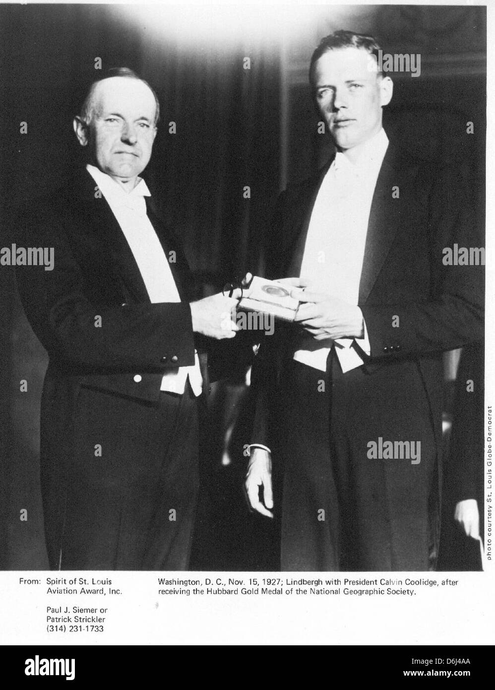 04-00599 Charles Lindbergh Stock Photo - Alamy