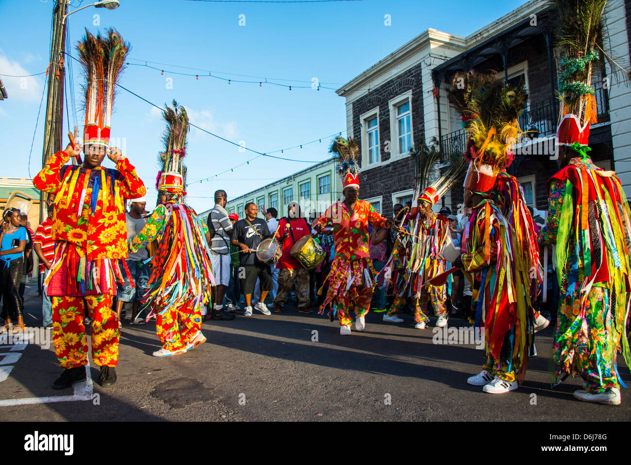 Carnival in Basseterre, St. Kitts, St. Kitts and Nevis, Leeward Islands