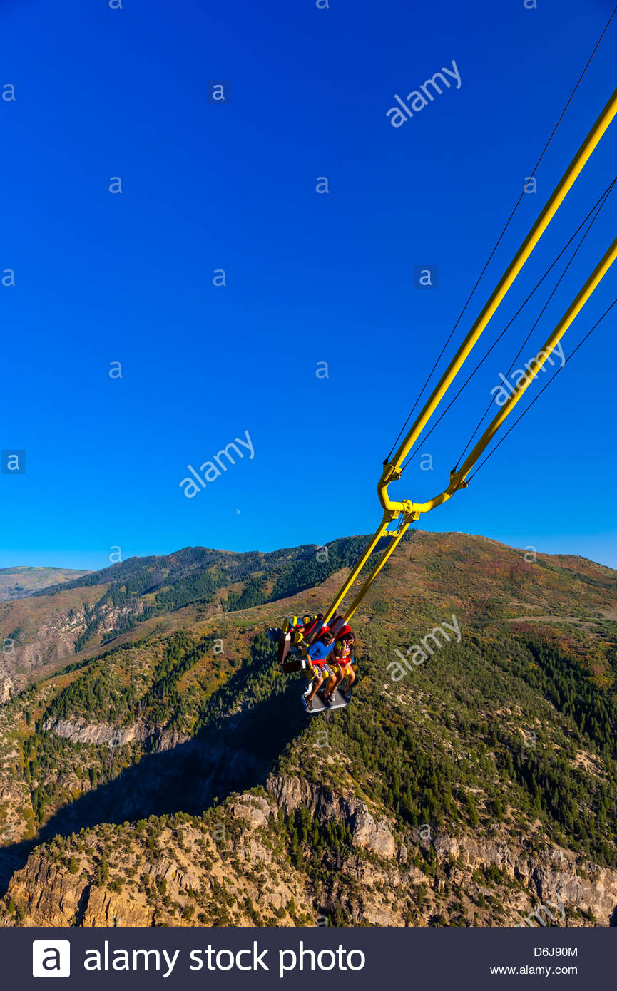 Giant Canyon Swing 1 300 Feet Above The Colorado River