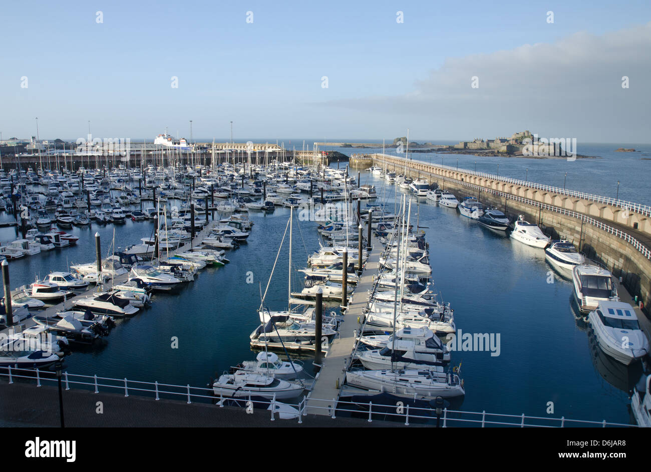 Jersey channel islands st helier marina hi-res stock photography and images  - Alamy