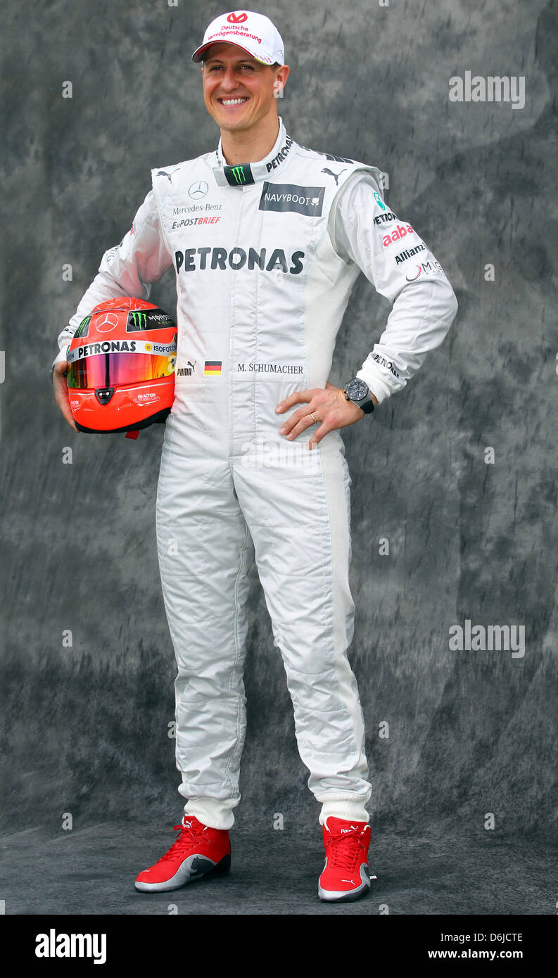German Formula One driver Michael Schumacher of Mercedes GP during the
