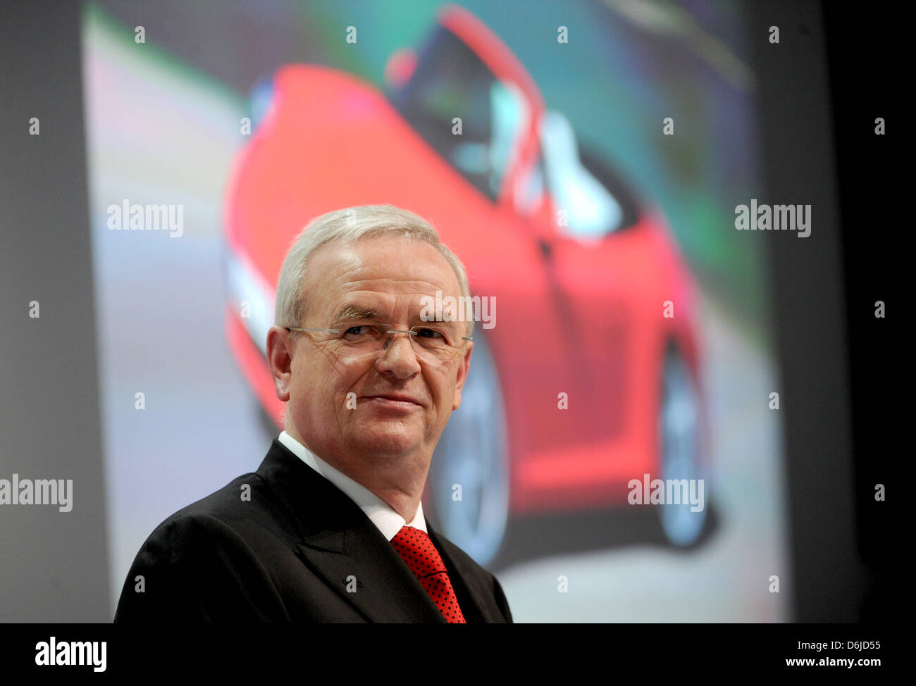 Porsche Automobil Holding SE CEO, Martin Winterkorn, attends the Porsche Automobil Holding SE
