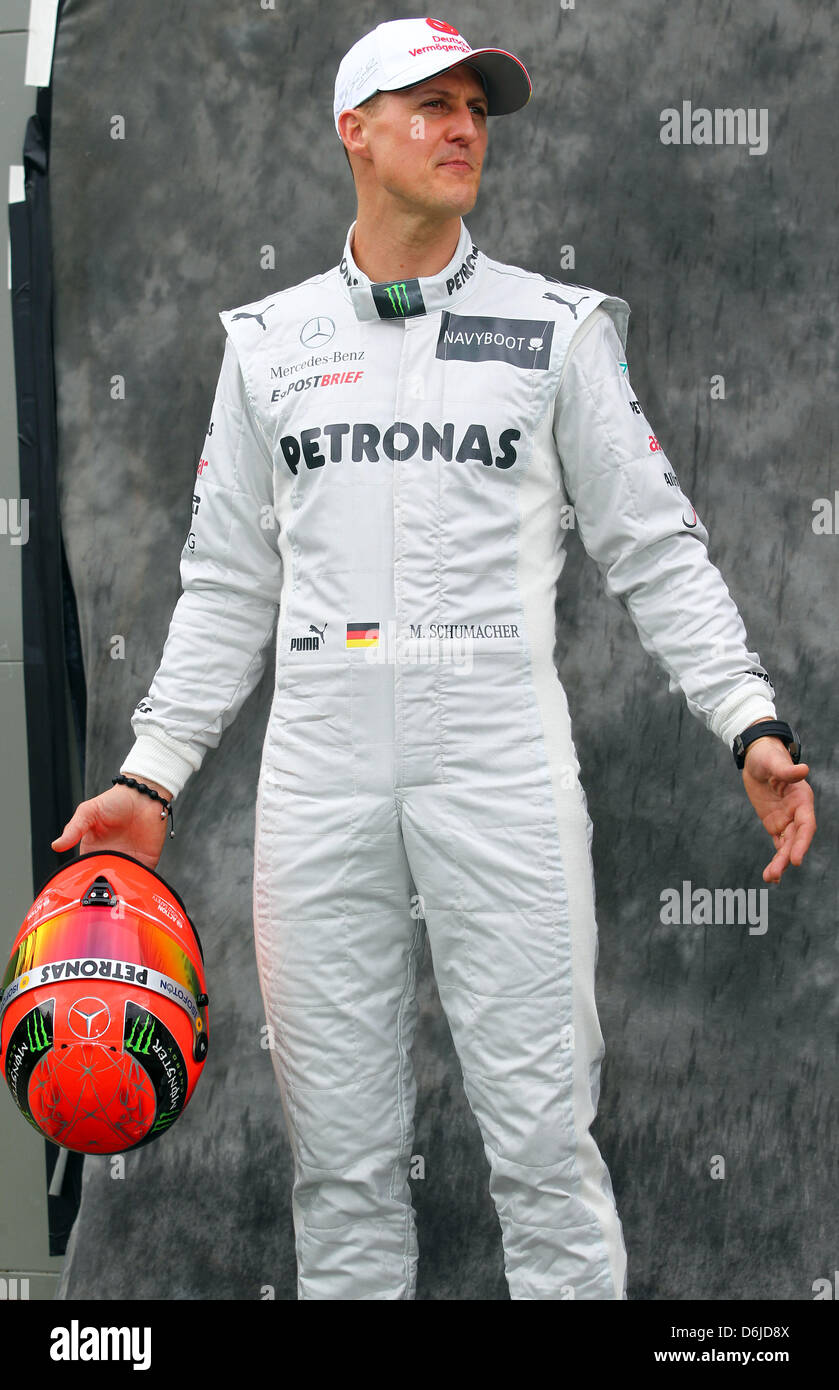 German Formula One driver Michael Schumacher of Mercedes GP during the