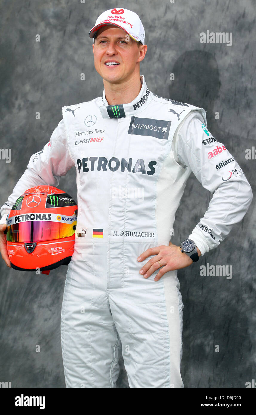German Formula One driver Michael Schumacher of Mercedes GP during the