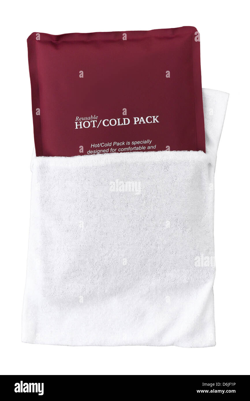 Hot and cold pack for relieve pain Stock Photo Alamy