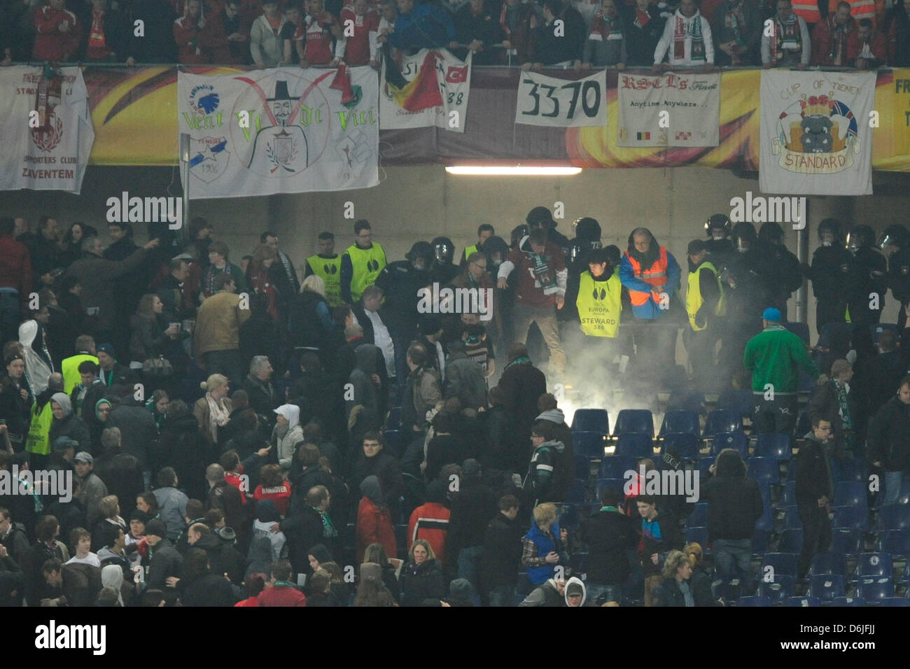 Ticket Standard De Liège Vs Hannover 96 – Europa League – 30/11/2011 – Souvenir