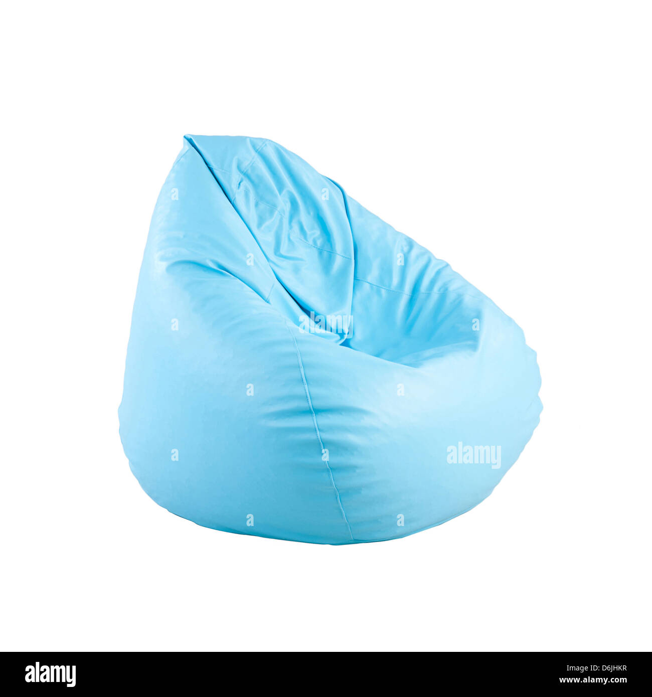 Flexible and adjustable seat beanbag Stock Photo