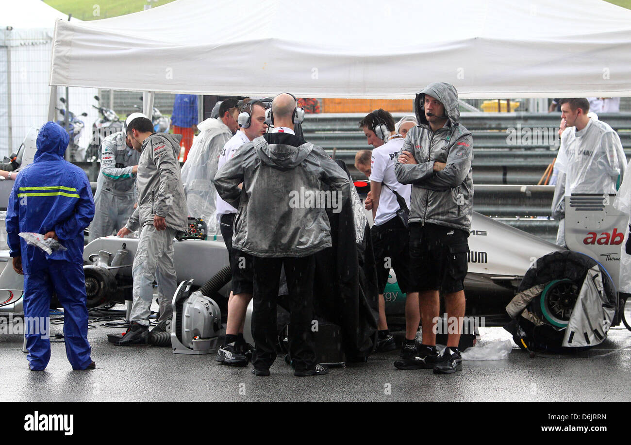 German Race Car Driver For The Mercedes Racing Team High Resolution ...