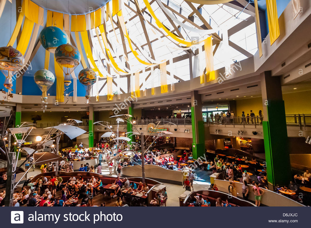 Food court, The Land, Epcot, Walt Disney World, Orlando, Florida USA
