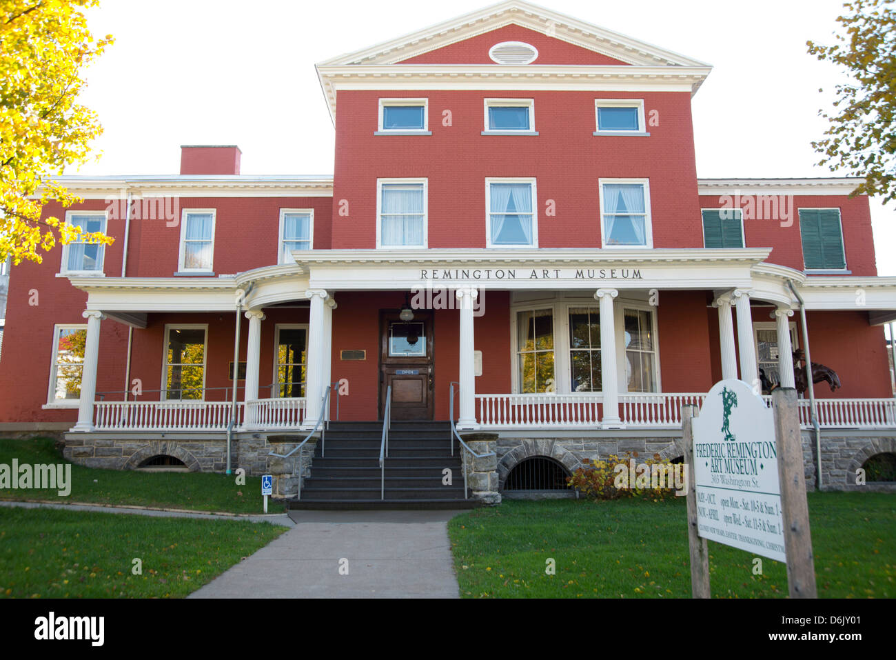 The Fredric Remington Art Museum in Ogdensburg, New York State, United
