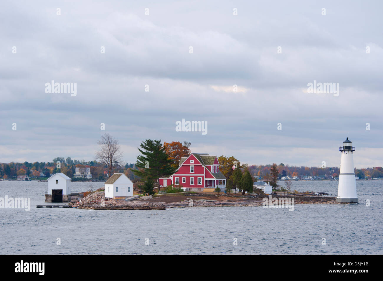 A Lighthouse On The St Lawrence River New York State United States