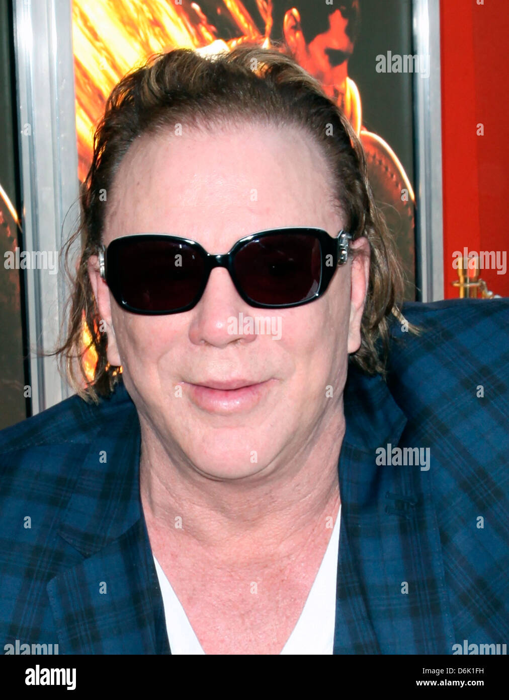 Mickey rourke honoured hand footprint hi-res stock photography and ...