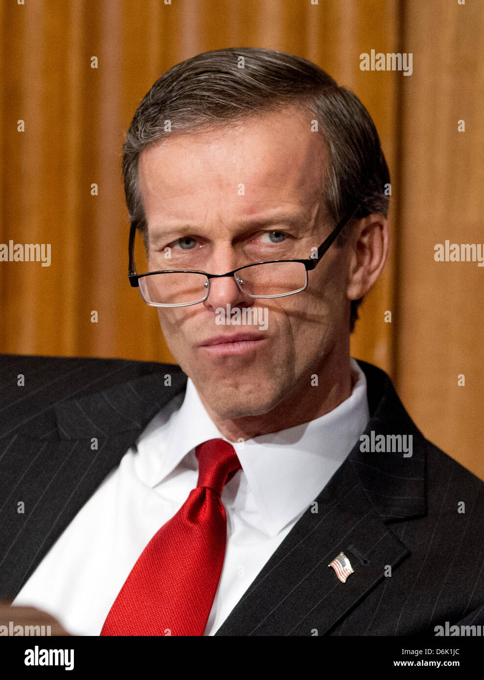 United States Senator John Thune (Republican of South Dakota), a member